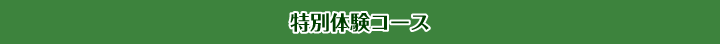 特別体験コース